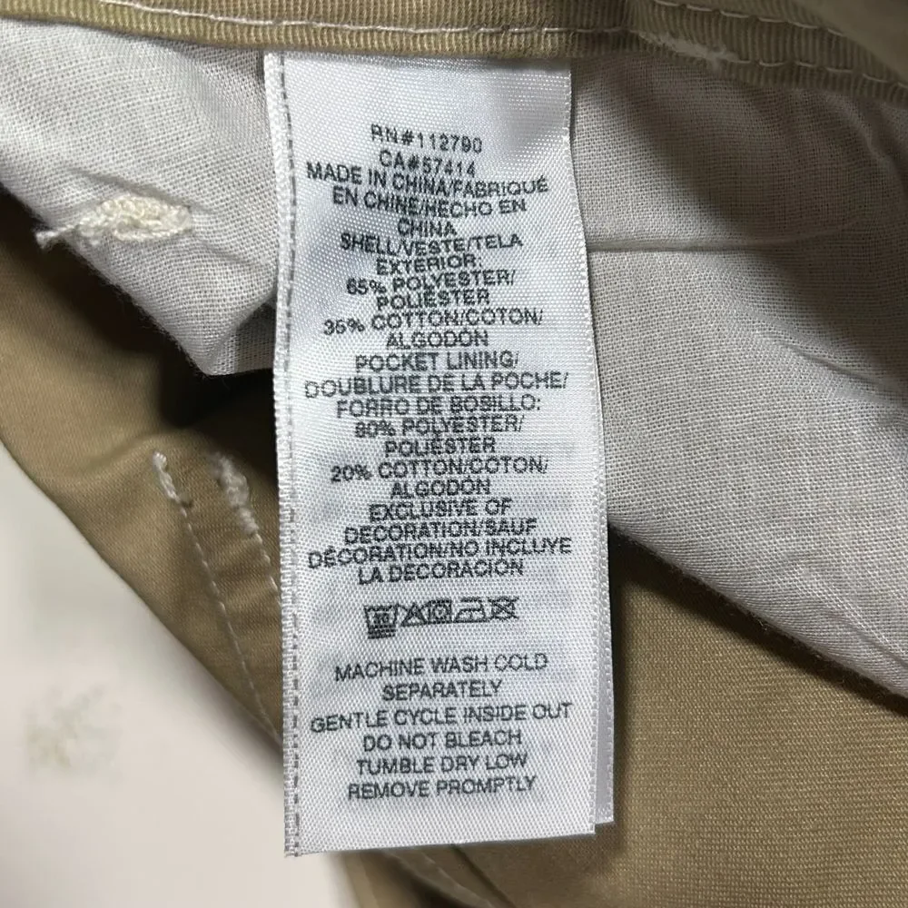 NWT True‎ Religion Khaki Cargo Pants Utility Straight Leg Mens 34